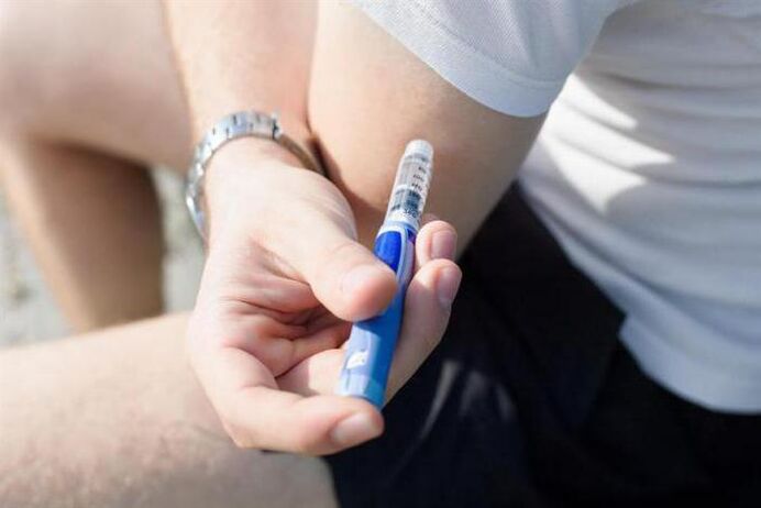Involi -Injektion bei Diabetes